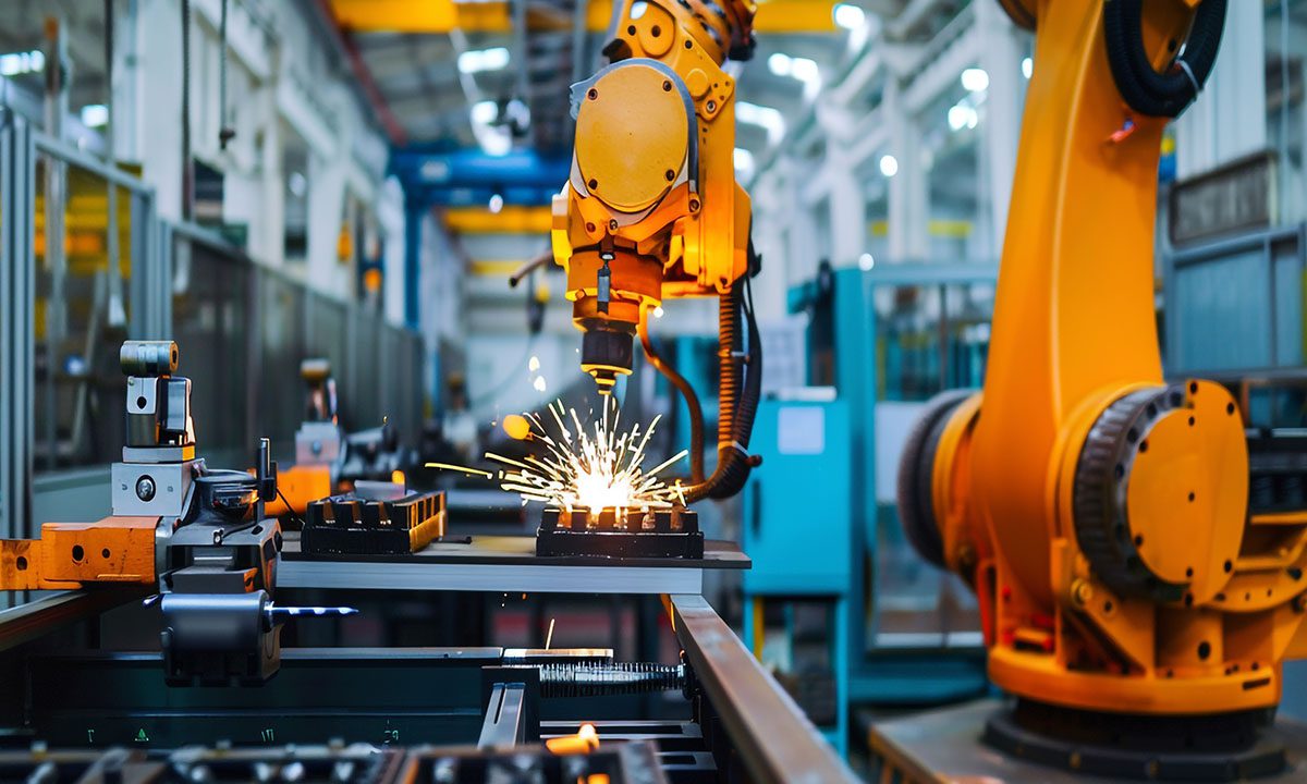 Robotic welding cells, delivered and commissioned